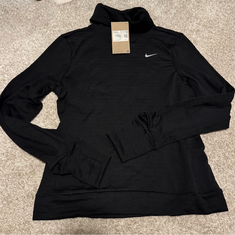 Nike Black Turtleneck Sweatshirt